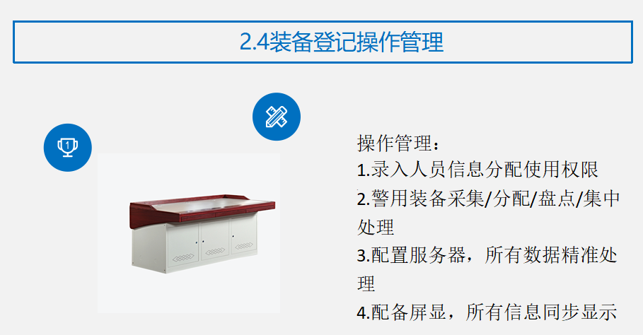 裝備登記操作管理 裝備登記操作管理