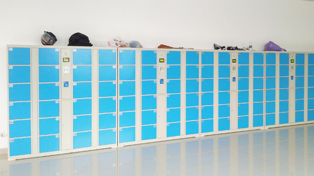 光明乳業智能儲物柜定制案例！